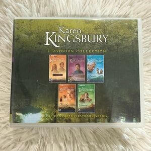 Karen Kingsbury Firstborn‎ Collection Audio Discs. 5 Books Included. Faith Based